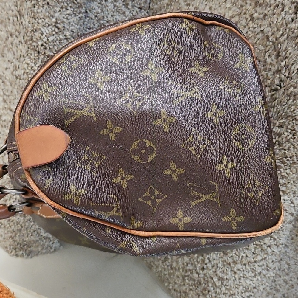 Louis Vuitton Brown Monogram Satchel - Picture 4 of 16